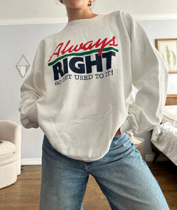 Always Right Crew Neck