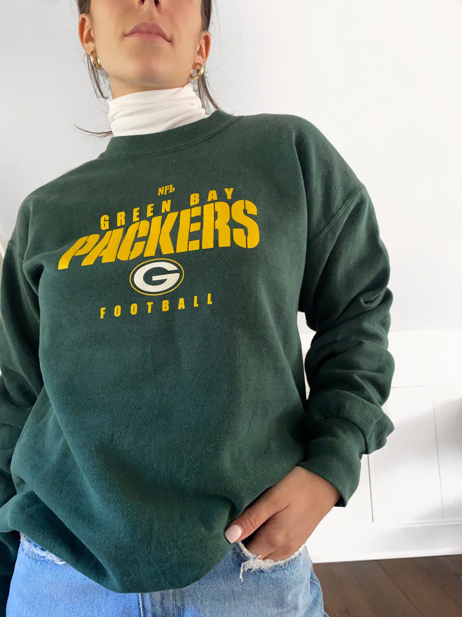 Green Bay Packers Graphic Crew Sweatshirt