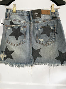 *Star Denim Skirt (NWT)