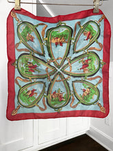 Load image into Gallery viewer, Vintage Silk Printed Scarf
