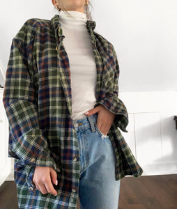 Woolrich Green Flannel