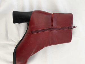 Red Nine West Boots