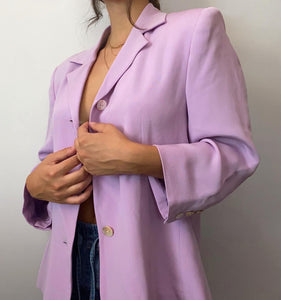 Purple Blazer